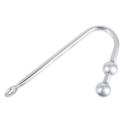 Steel Balls Anal Hook 4417 Two Stainless Pleasurable 0113